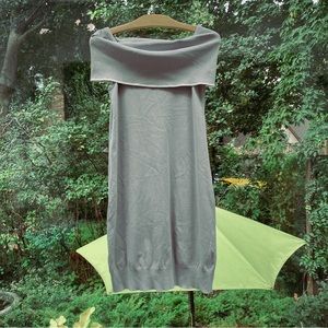 ARITZIA Wilfred Free Maraschi Fall
Off the Shoulder Lune Oak Gray tube Dress
XS